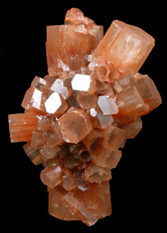 Aragonite (pseudohexagonal crystals) from Tazouta, Morocco