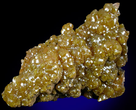 Pyromorphite from Bunker Hill Mine, Level 9, Jersey Vein, Coeur d'Alene District, Shoshone County, Idaho