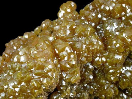 Pyromorphite from Bunker Hill Mine, Level 9, Jersey Vein, Coeur d'Alene District, Shoshone County, Idaho