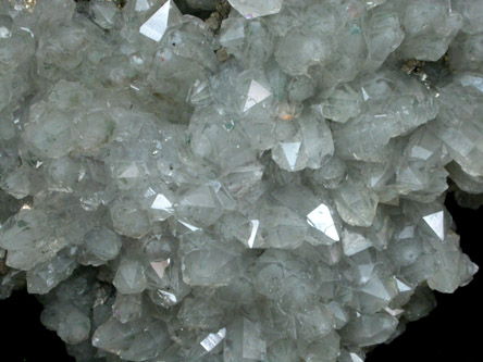 Quartz with Pyrite from San Antonio el Grande Mine, Level 12, Chihuahua, Mexico