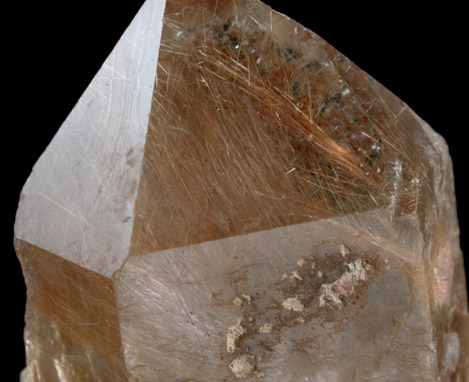 Quartz with Rutile inclusions (Rutilated Quartz) from Minas Gerais, Brazil