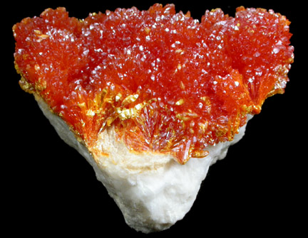 Orpiment from El'brusskiy Mine, 35 km NE of Mount Elbrus, Kabardino-Balkarian Republic, Russia