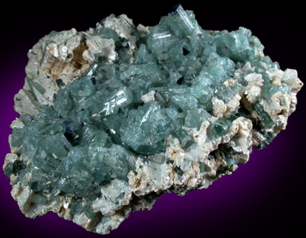 Elbaite Tourmaline with Muscovite from Minas Gerais, Brazil