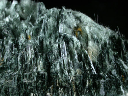 Actinolite over Clinozoisite from Keystone Trap Rock Quarry, Cornog, Chester County, Pennsylvania