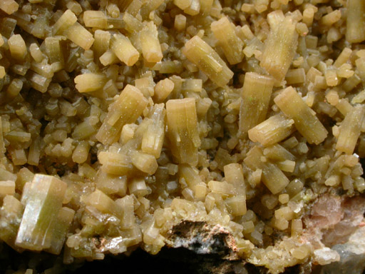 Pyromorphite from Mina Resuperferoltica, Santa Eufemia, Cordoba, Spain