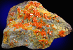 Wulfenite with Mimetite from Mammoth Mine, Tiger, Pinal County, Arizona