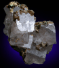 Fluorite, Pyrite, Dolomite from West Cumberland Iron Mining District, Cumbria, England