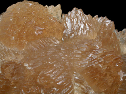 Calcite on Fluorite from Minerva #1 Mine, Cave-in-Rock District, Hardin County, Illinois