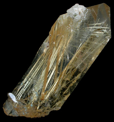 Quartz with Rutile inclusions (Rutilated Quartz) from Minas Gerais, Brazil