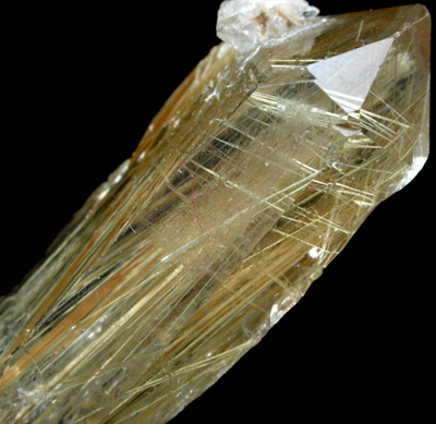 Quartz with Rutile inclusions (Rutilated Quartz) from Minas Gerais, Brazil