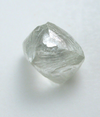 Diamond (1.16 carat colorless octahedral crystal) from Vaal River Mining District, Northern Cape Province, South Africa