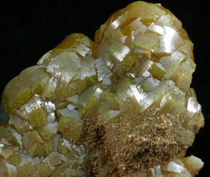 Pyromorphite from Bunker Hill Mine, Coeur d'Alene District, Shoshone County, Idaho