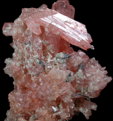 Hureaulite with Vivianite from Hagendorf, near Weiden, Bavaria, Germany