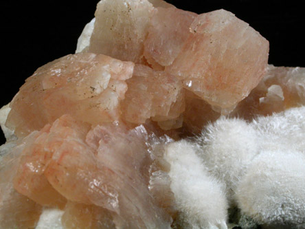 Mordenite and Heulandite from Nidym River, Nizhnyaya Tunguska River, Siberia, Russia