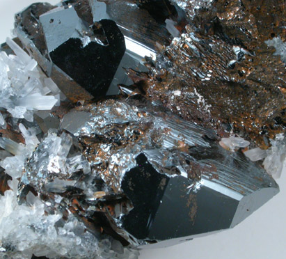 Hematite with Quartz from Rio Marina, Isola d'Elba, Tuscan Archipelago, Livorno, Italy