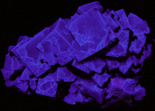 Fluorite with Siderite from Boltsburn Mine, Rookhope, County Durham, England