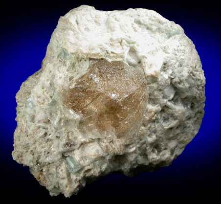 Pollucite on Albite, Lepidolite, Elbaite from Paprok, Kamdesh District, Nuristan Province, Afghanistan
