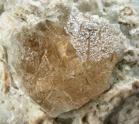 Pollucite on Albite, Lepidolite, Elbaite from Paprok, Kamdesh District, Nuristan Province, Afghanistan