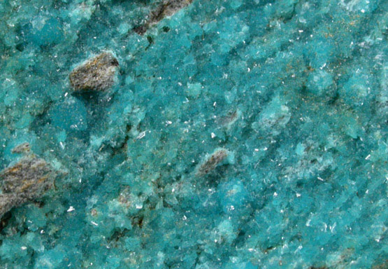 Turquoise (crystallized) from Bishop Mine, Lynch Station, Campbell County, Virginia