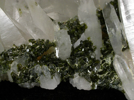 Quartz and Epidote from Hongqizhen Quarry, Meigu, Sichuan, China