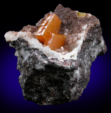 Wulfenite from Sierra de Los Lamentos, Chihuahua, Mexico