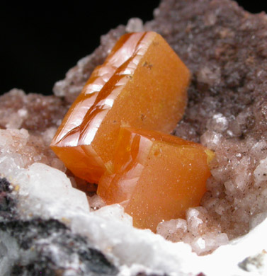 Wulfenite from Sierra de Los Lamentos, Chihuahua, Mexico