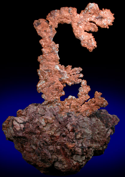 Copper from Ray Mine, Mineral Creek District, Pinal County, Arizona