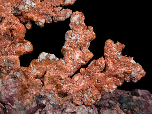 Copper from Ray Mine, Mineral Creek District, Pinal County, Arizona