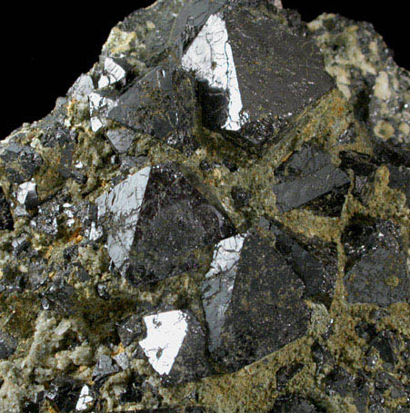 Magnetite from Laurel Hill (Snake Hill) Quarry, Secaucus, Hudson County, New Jersey