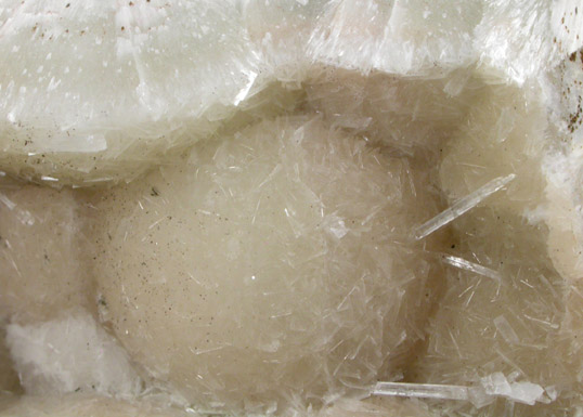 Pectolite and Natrolite from Millington Quarry, Bernards Township, Somerset County, New Jersey