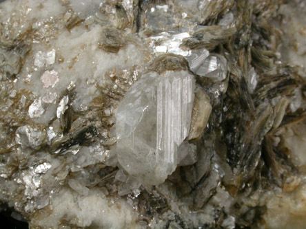 Euclase with Muscovite from Ouro Preto, Minas Gerais, Brazil (Type Locality for Euclase)