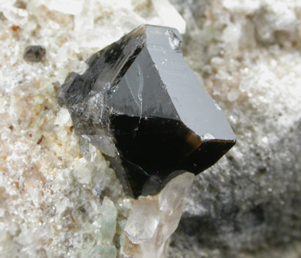 Cassiterite and Quartz from Ximeng, Yunnan, China