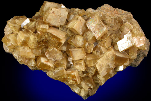 Barite from Indian Head Rock, Deerlodge National Forest, 3.8 km west of Basin, Jefferson County, Montana