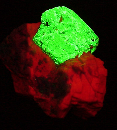 Willemite var. Troostite from Sterling Mine, Ogdensburg, Sterling Hill, Sussex County, New Jersey