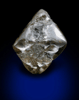 Diamond (4.54 carat gray-brown octahedral crystal) from Mirny, Republic of Sakha (Yakutia), Siberia, Russia