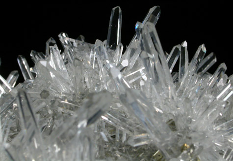 Quartz with Pyrite from Huaron District, Cerro de Pasco Province, Pasco Department, Peru