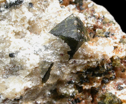 Gahnite from Silberberg Mine, Bodenmais, Bayern (Bavaria), Germany