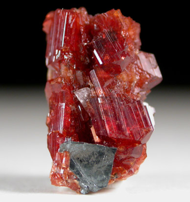 Uvite Tourmaline with Hematite from Brumado District, Serra das guas, Bahia, Brazil