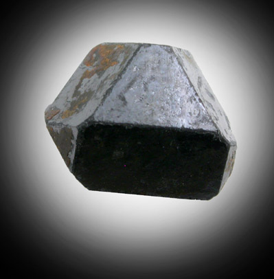 Uraninite from Swamp No. 1 Quarry (Trebilcock locality), Topsham, Sagadahoc County, Maine
