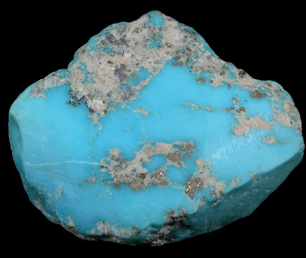 Turquoise from Kingman District, Mohave County, Arizona