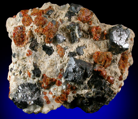 Spinel and Chondrodite from Warwick, Orange County, New York