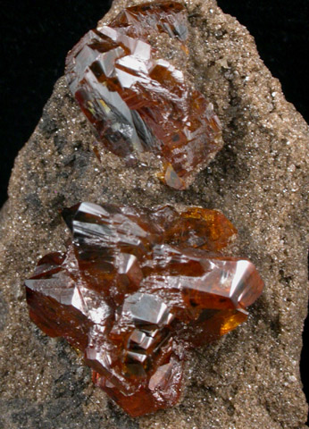 Sphalerite from Redlands Quarry, Niagara Falls, Niagara County, New York