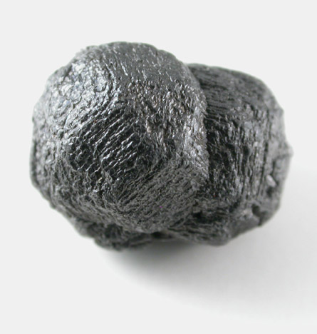 Diamond (13.12 carat dark gray interconnected crystals) from Mbuji-Mayi (Miba), Democratic Republic of the Congo