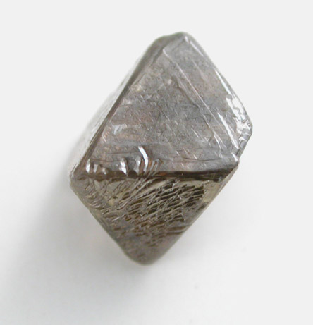 Diamond (1.64 carat brown octahedral crystal) from Diavik Mine, East Island, Lac de Gras, Northwest Territories, Canada