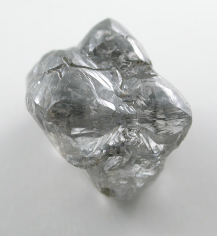 Diamond (6.93 carat gray octahedral crystal) from Argyle Mine, Kimberley, Western Australia, Australia