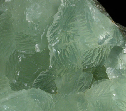 Prehnite from Prospect Park Quarry, Prospect Park, Passaic County, New Jersey