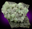 Prehnite and Calcite from Prospect Park Quarry, Prospect Park, Passaic County, New Jersey