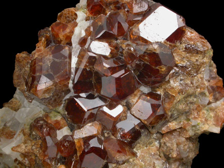 Grossular Garnet from (Coyote Ridge), (near Bishop, Inyo County), California