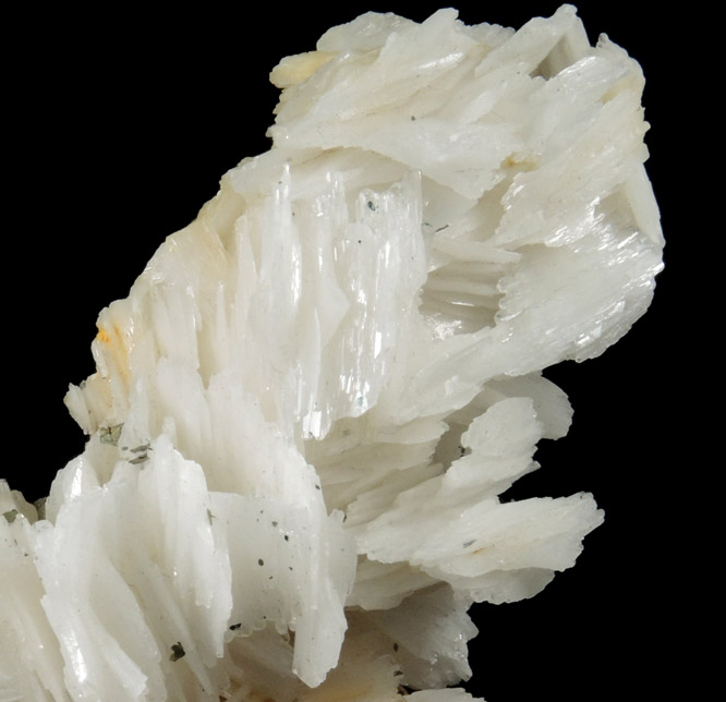 Barite with Calcite and Chalcopyrite from Minerva #1 Mine, Cave-in-Rock District, Hardin County, Illinois