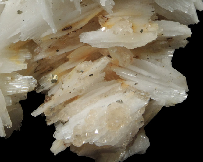 Barite with Calcite and Chalcopyrite from Minerva #1 Mine, Cave-in-Rock District, Hardin County, Illinois
